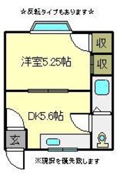 物件間取画像